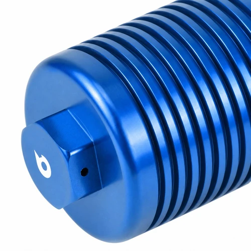 Aluminium Oil Filter Cap 06L115408 for VW EA888 - Blue — product view 2