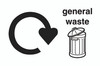 Set of Three Large Recycling Bins