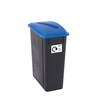 Set of 4 Recycling Bins with Lids - 65 Litre 