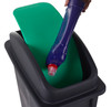 Set of 4 Recycling Bins with Lids - 90 Litre 