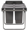 Austen & Co. 68L Built-In Hinged Cupboard Kitchen Bin - 3 Compartments