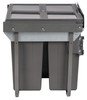 Austen & Co. 68L Pull Out Cupboard Kitchen Bin - 3 Compartments