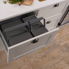 Caple In-Drawer 31L Duo Pull Out Bin