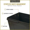 Austen & Co. 60L Pull Out Cupboard Kitchen Bin - 2 Compartments