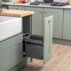 Caple Side Mounted 22L Pull Out Bin