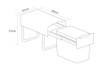 Caple Side Mounted 22L Pull Out Bin