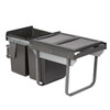 Austen & Co. 40L Built-In Pull Out Cupboard Kitchen Bin - 2 Compartments