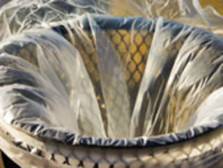 recycling bin liners clear