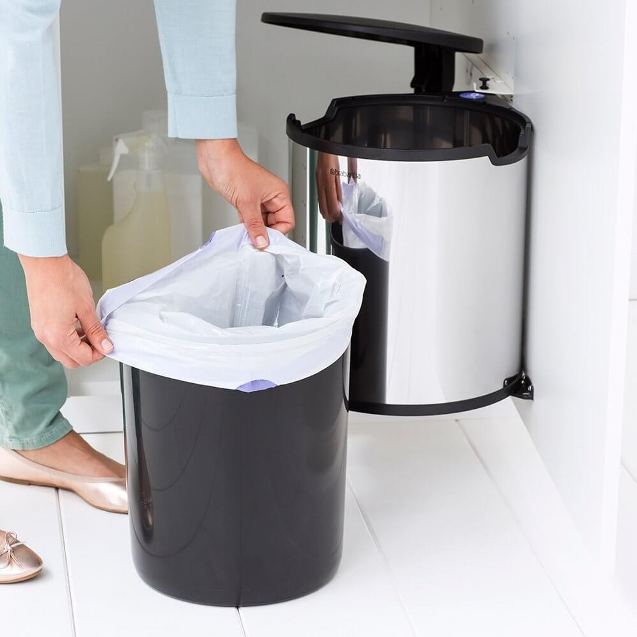 Brabantia Size D SmartFix Perfect Fit Bin Liners 15 20 Litre 20 Bags brabantia-size-d-smartfix-perfect-fit-bin-liners-15-20-litre-20-bags