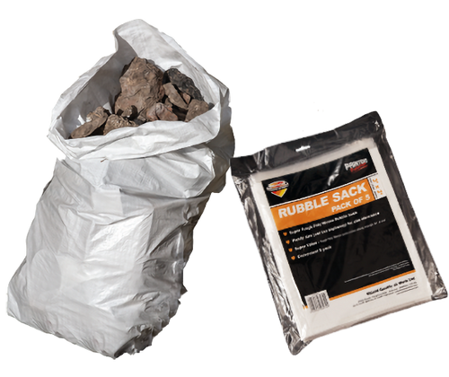 Shield Reusable Heavy Duty Decorator Rubble Bags 25kg - Pack of 5