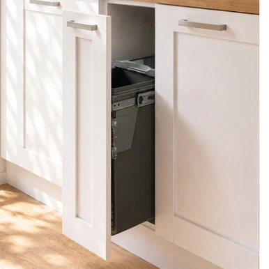 Austen & Co. 34L Pull Out Cupboard Kitchen Bin - 1 Compartment