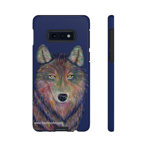 Wolf Design Samsung Phone Tough Cases