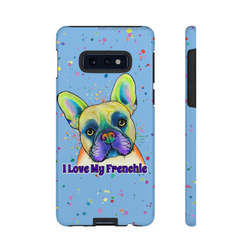 I Love My Frenchie French Bulldog Design Samsung Phone Tough Cases