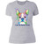 I Love My Boston Terrier Design Ladies' Boyfriend T-Shirt