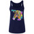 Live a Colorful Life Zebra Design Ladies' Relaxed Jersey Tank