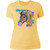 Life a Colorful Life Zebra Design Ladies' Boyfriend T-Shirt