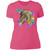 Life a Colorful Life Zebra Design Ladies' Boyfriend T-Shirt