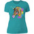 Life a Colorful Life Zebra Design Ladies' Boyfriend T-Shirt