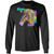 Live a Colorful Life Zebra Design LS Ultra Cotton T-Shirt