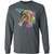 Live a Colorful Life Zebra Design LS Ultra Cotton T-Shirt