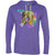 Live a Colorful Life Zebra Design LS T-Shirt Hoodie 987