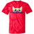 I Love My Frenchie Peek-a-Boo French Bulldog Design Youth Tie Dye T-Shirt