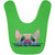 I Love My Frenchie Peek-a-Boo French Bulldog Design Baby Bib