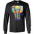 Be YOU-nique Colorful Elephant Design Youth LS T-Shirt