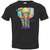 Be YOU-nique Colorful Elephant Design Toddler Jersey T-Shirt