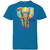Be YOU-nique Colorful Elephant Design Youth Jersey T-Shirt