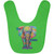 Be YOU-nique Colorful Elephant Design Baby Bib