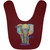 Be YOU-nique Colorful Elephant Design Baby Bib