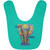 Be YOU-nique Colorful Elephant Design Baby Bib