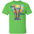 Be YOU-nique Colorful Elephant Design Youth 5.3 oz 100% Cotton T-Shirt