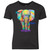 Be YOU-nique Colorful Elephant Design Youth Triblend Crew