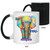 Be YOU-nique Colorful Elephant Design 11 oz. Color Changing Mug