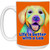 Life is better with a Lab Labrador Design 15 oz. White Mug