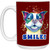Smile! Smiling Dog Boston Terrier Design 15 oz. White Mug