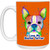 I Love My Boston Terrier Design 15 oz. White Mug