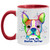 I Love My Boston Terrier Design 11 oz. Accent Mug