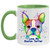 I Love My Boston Terrier Design 11 oz. Accent Mug