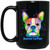 I Love My Boston Terrier Design 15 oz. Black Mug
