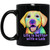 Life is better with a Lab Labrador Design 11 oz. Black Mug