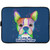 I Love My Boston Terrier Design Laptop Sleeve - 15 Inch