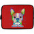 I Love My Boston Terrier Design Laptop Sleeve - 10 inch