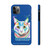 Cat Lover Colorful Tabby Cat Design Case Mate Tough iPhone Cases