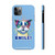 Smile! Smiling Boston Terrier Design Case Mate Tough iPhone Cases