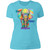 Be YOU-nique Colorful Elephant Design Womens' Boyfriend T-Shirt