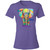 Be YOU-nique Colorful Elephant Design Womens' Lightweight T-Shirt 4.5 oz