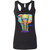 Be YOU-nique Colorful Elephant Design Womens' Softstyle Racerback Tank